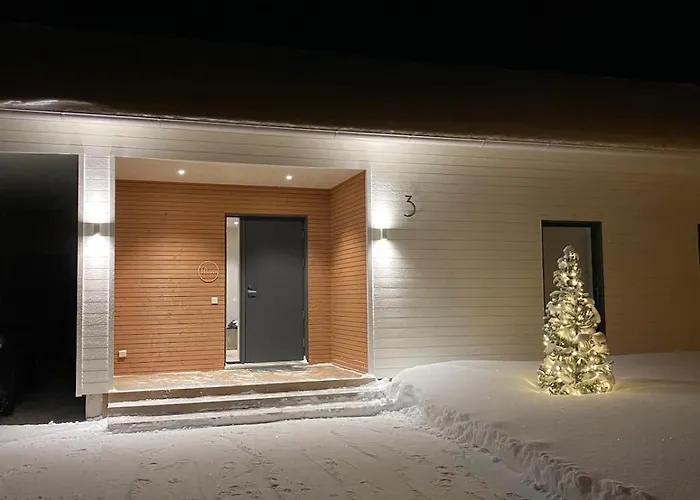 Finnish Design With Outdoor Jacuzzi * Rovaniemi